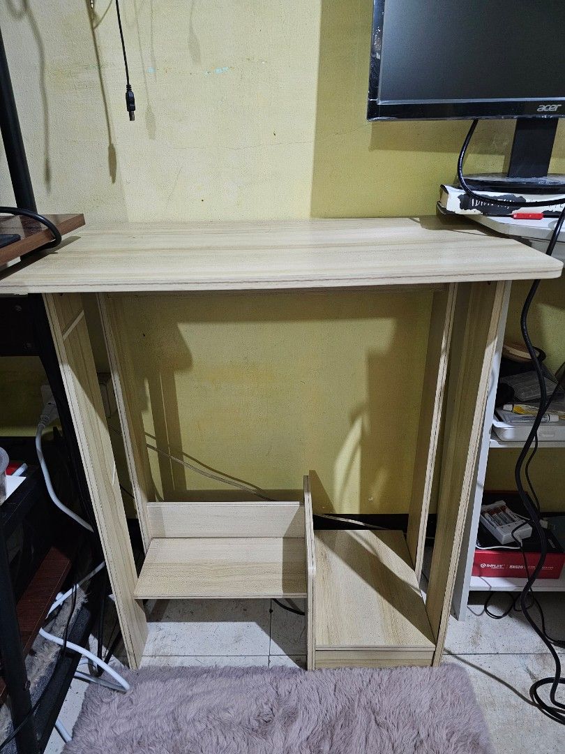 MULTI-FUNCTION DESKTOP COMPUTER TABLE/STUDY TABLE SPACE SAVER ...