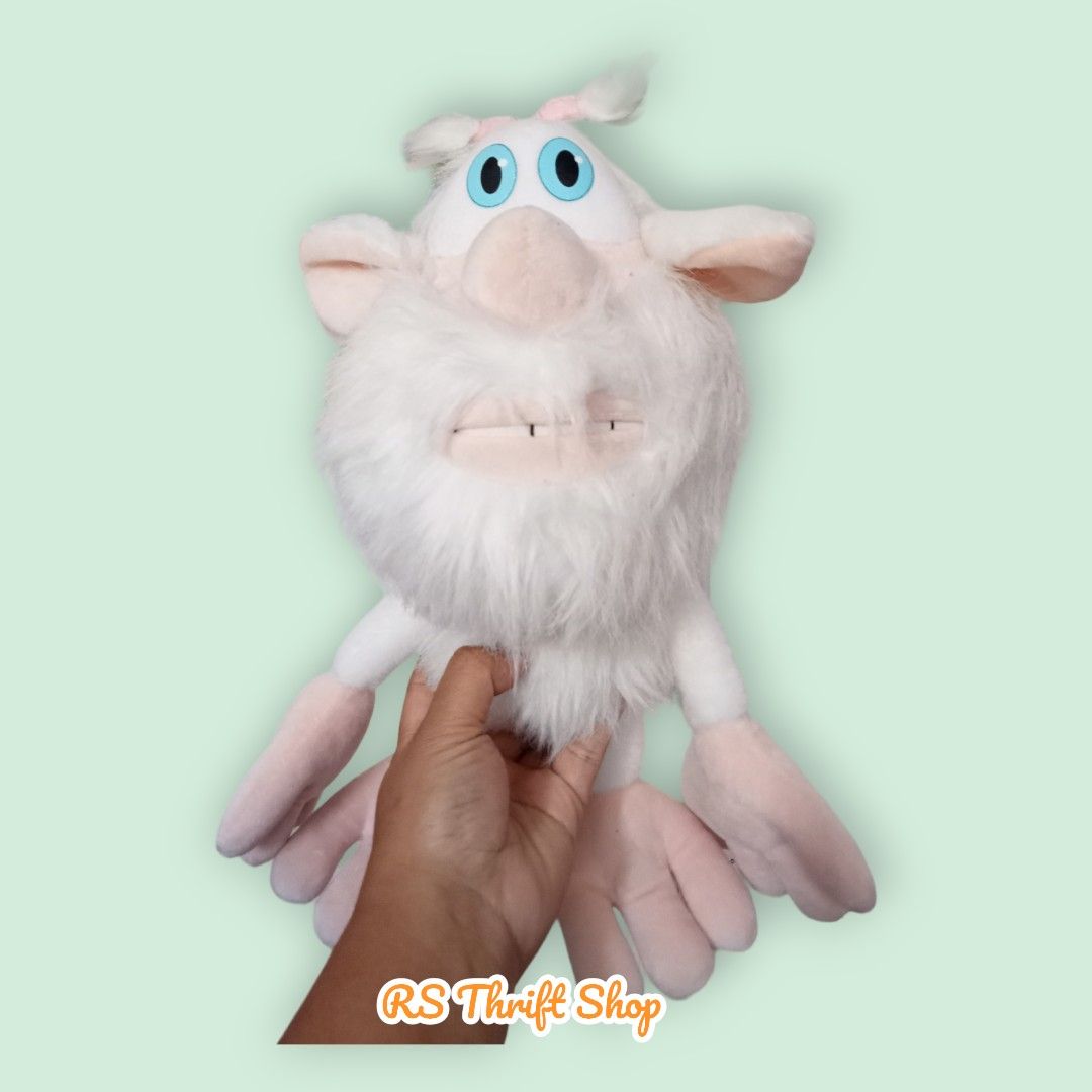 Netflix Booba Plush Toy (Category: Plushies & Soft Toys) located in Batangas. Submitted by rsths0527 (Listing ID 1254258621, Image 1). Description: ❤️Booba Soft Toy ~Approx. 14 inches 📖 Non-working Batt op, as stuffed toy na lang 📌Without papertag 🚚Flash express, JnT, Lalamove, Toktok.