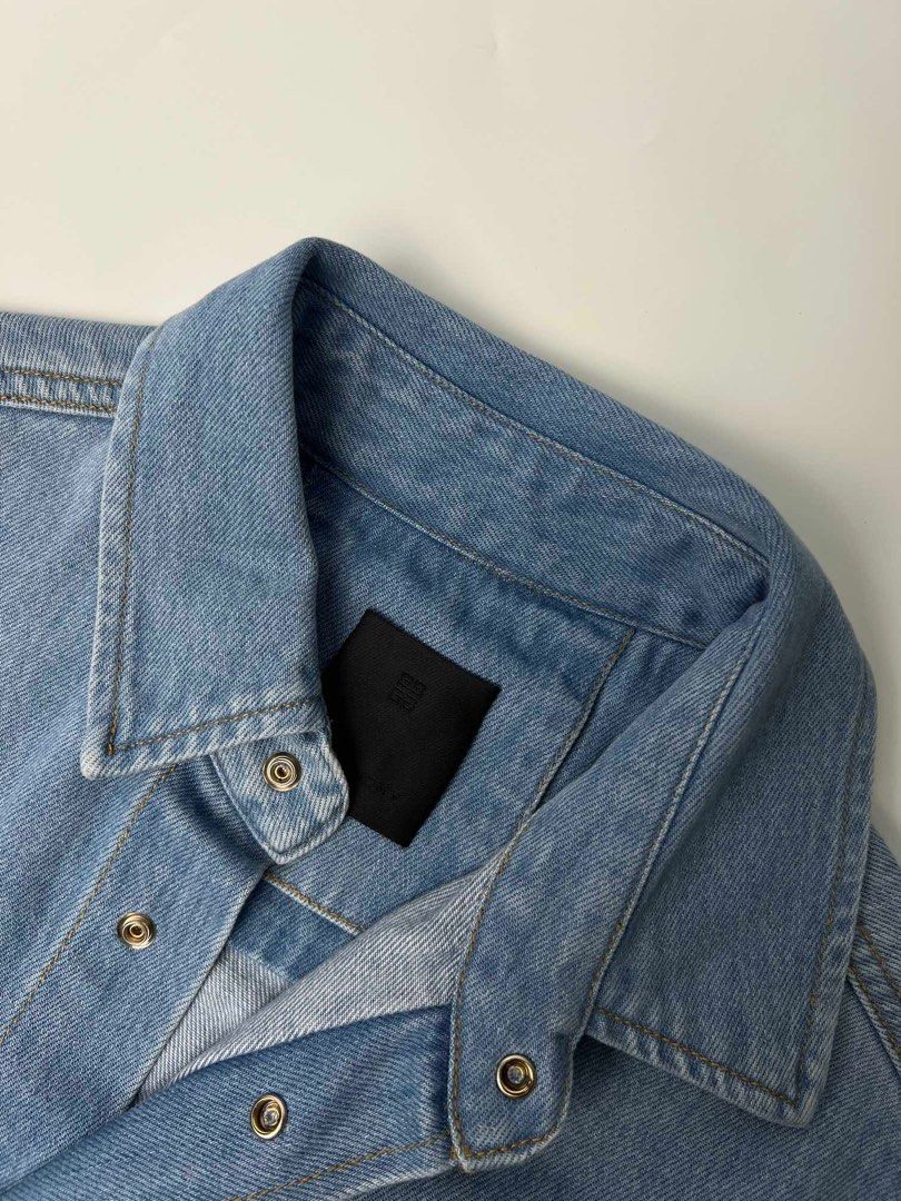 new Givenchy 4g denim jacket Men s Fashion Coats Jackets and