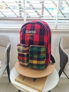 NEW GUESS LOGO MULTI BLOCK BACK PACK