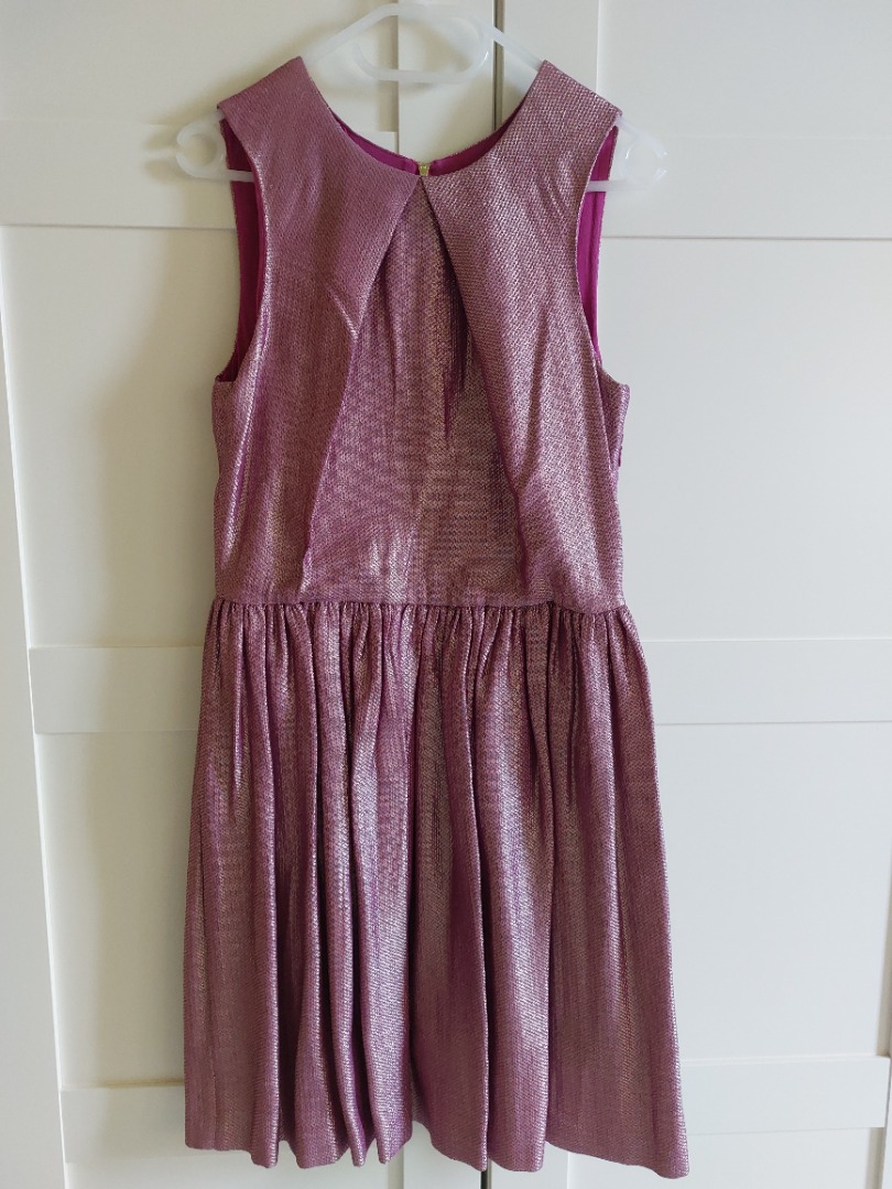 Reiss deep mulberry jasmine dress discount