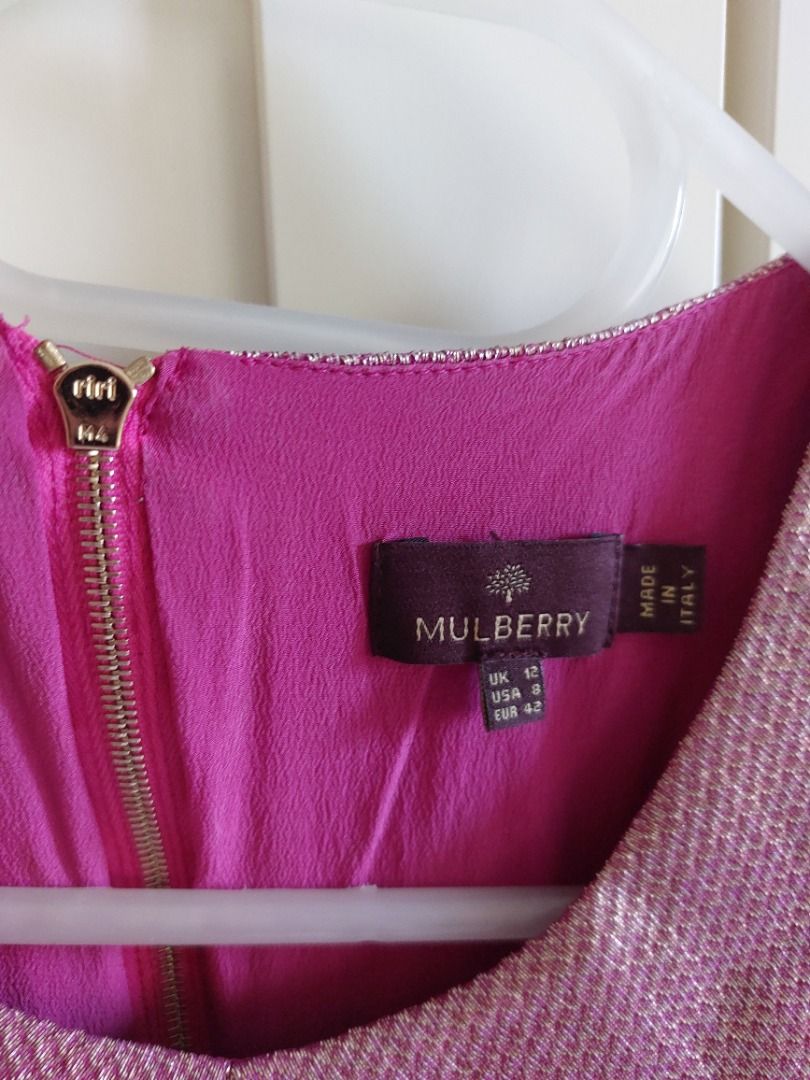 Reiss deep shop mulberry jasmine dress