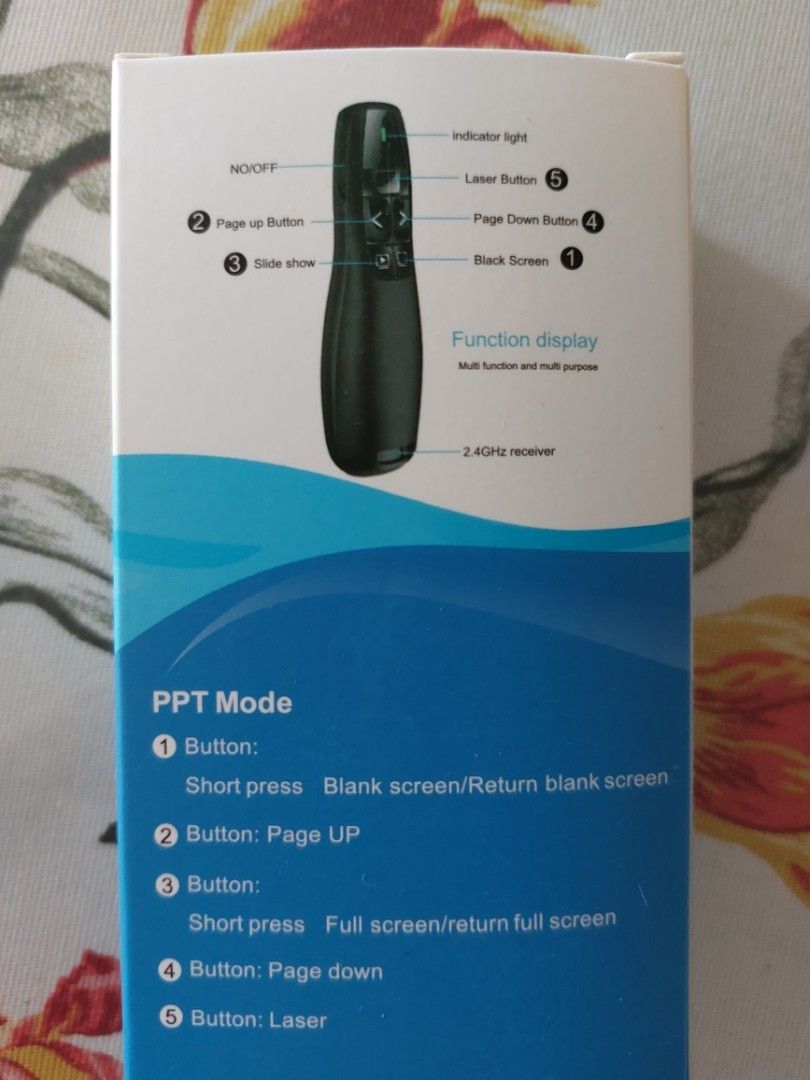 NEW Wireless Receiver With Laser, Mobile Phones & Gadgets, Other.