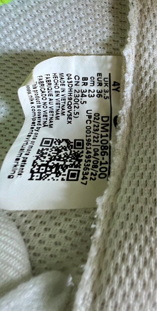 Nike air force 1 size 4y shop