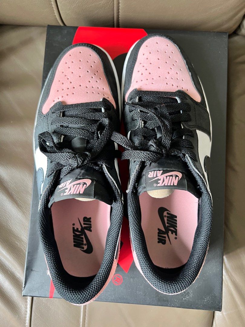 Nike Air Jordan 1 Low OG Bleached Coral US8.5 Men s Fashion