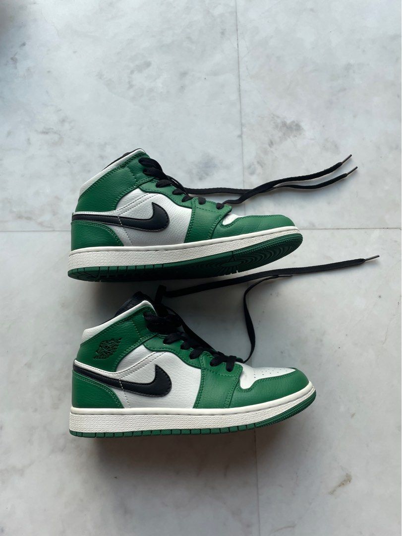 Air jordan 1 shop mid se pine green
