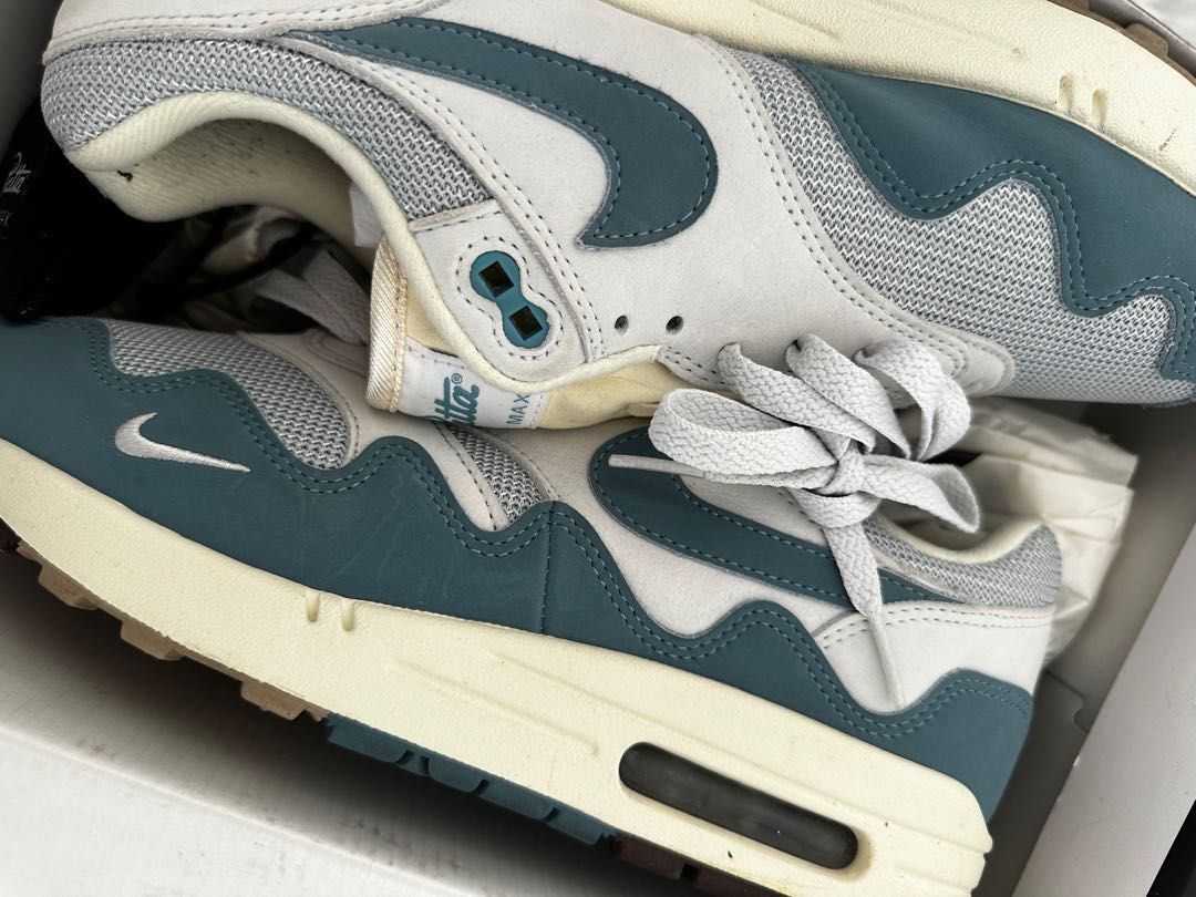 Nike air max 1 aqua hot sale