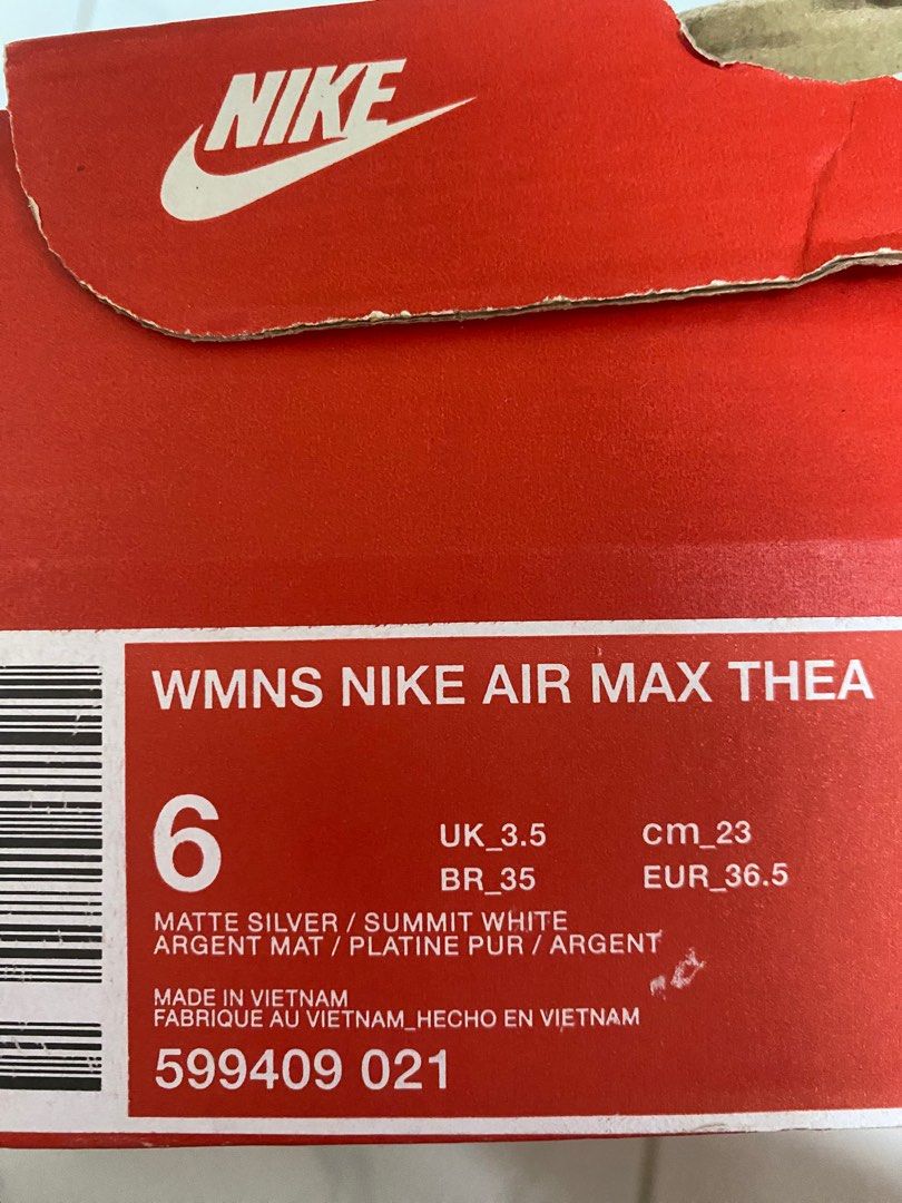 Air max thea argent store