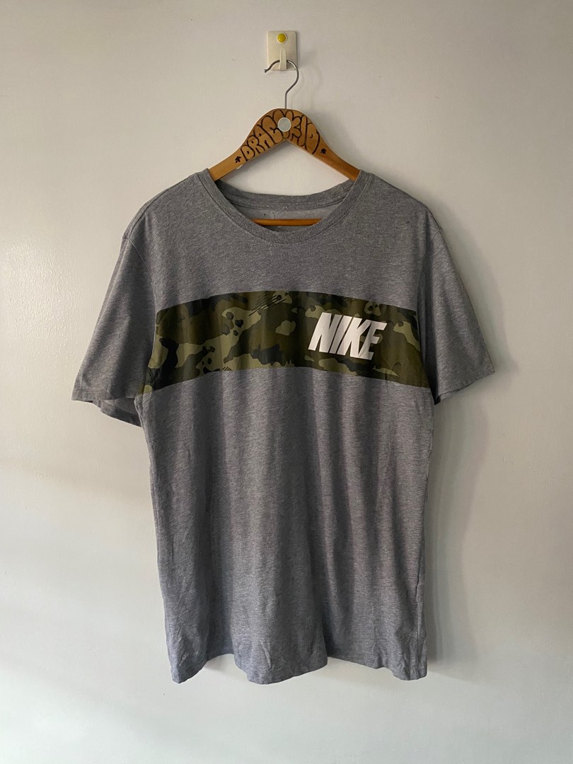 nike grey camo shirt