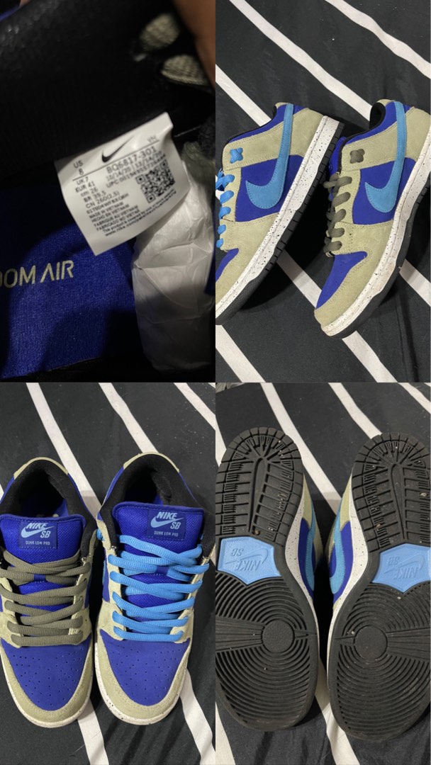 nike dunk low sb acg celadon mens