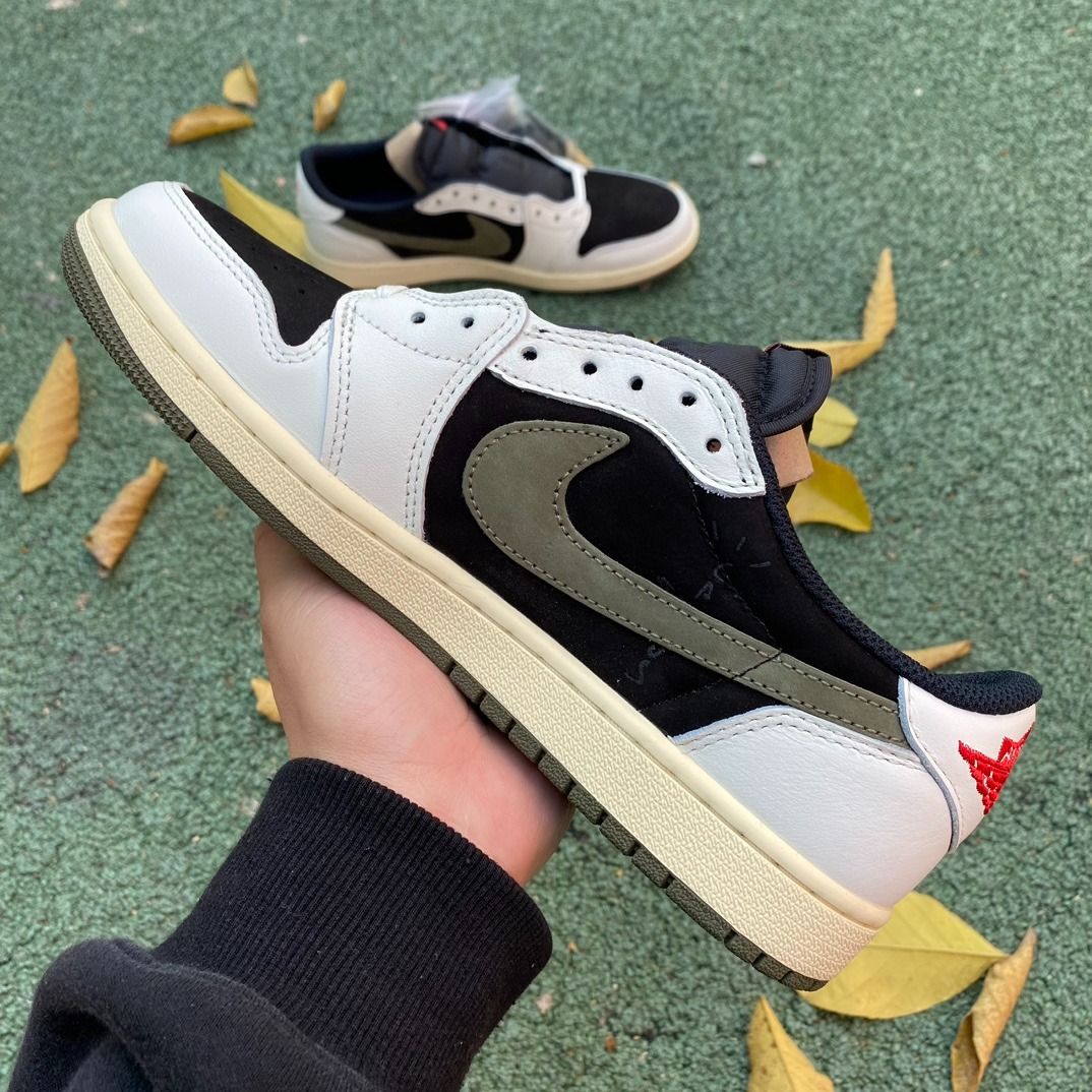 Medium Olive' Travis Scott x Air Jordan 1 Low Drops Tomorrow