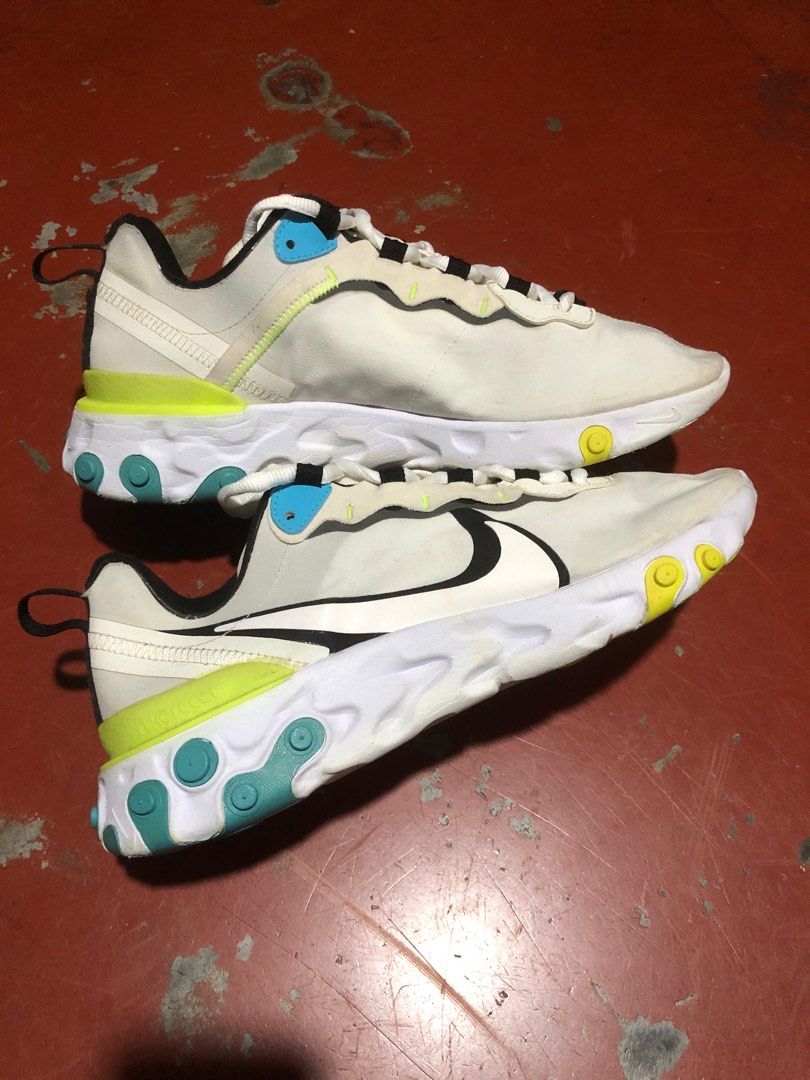 Nike unsplit react 55 white blue