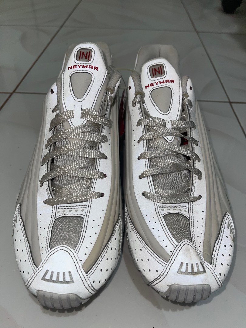 NIKE SHOX R4 NEYMAR WHITE Men s Fashion Footwear Dress Shoes on
