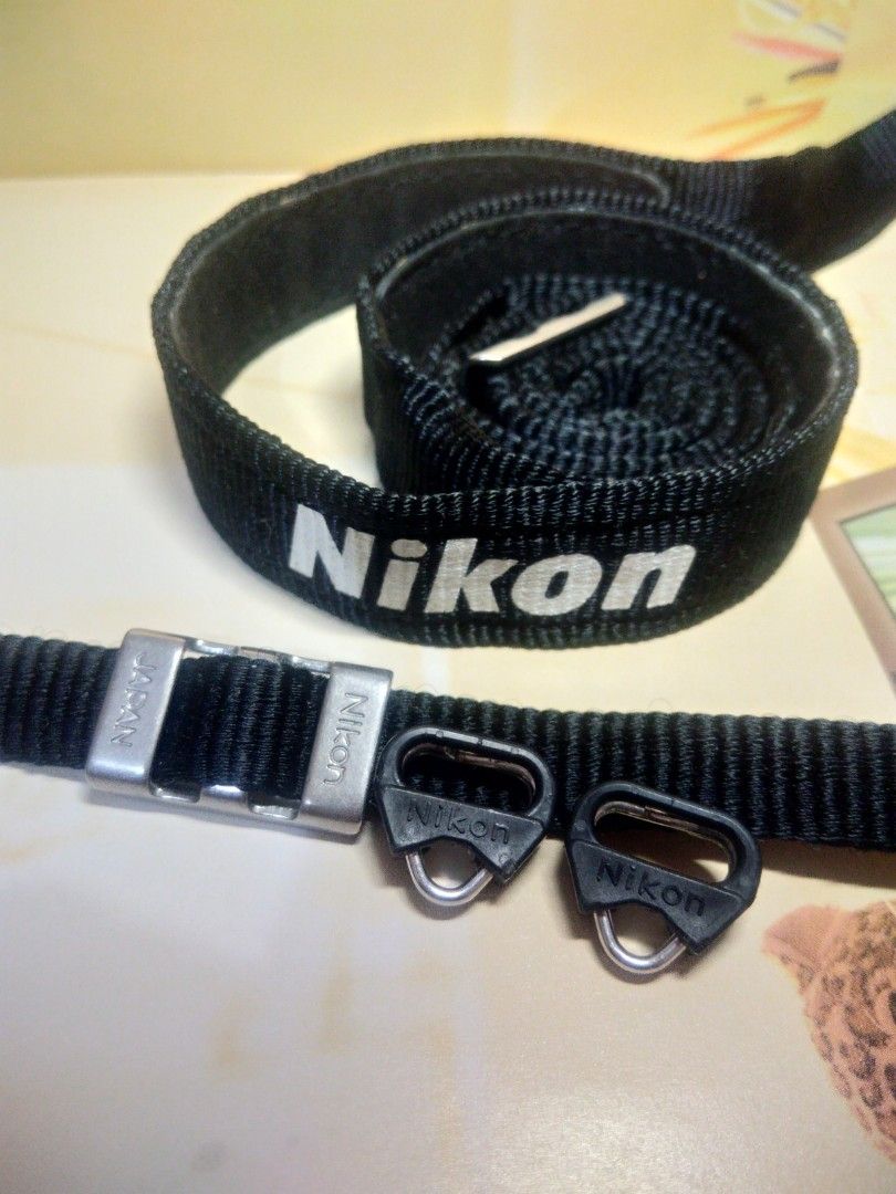 Nikon Camera Original Strap kit for FM/2/3a FE/2 Series (Category: Other Photography Accessories) located in Paranaque City. Submitted by Arby.Collectibles (Listing ID 1254258632, Image 1). Description: Read carefully Price is Per kit, 2 kits available Gcash mop, shipping/rider at buyer's expense. Sold as is where is..