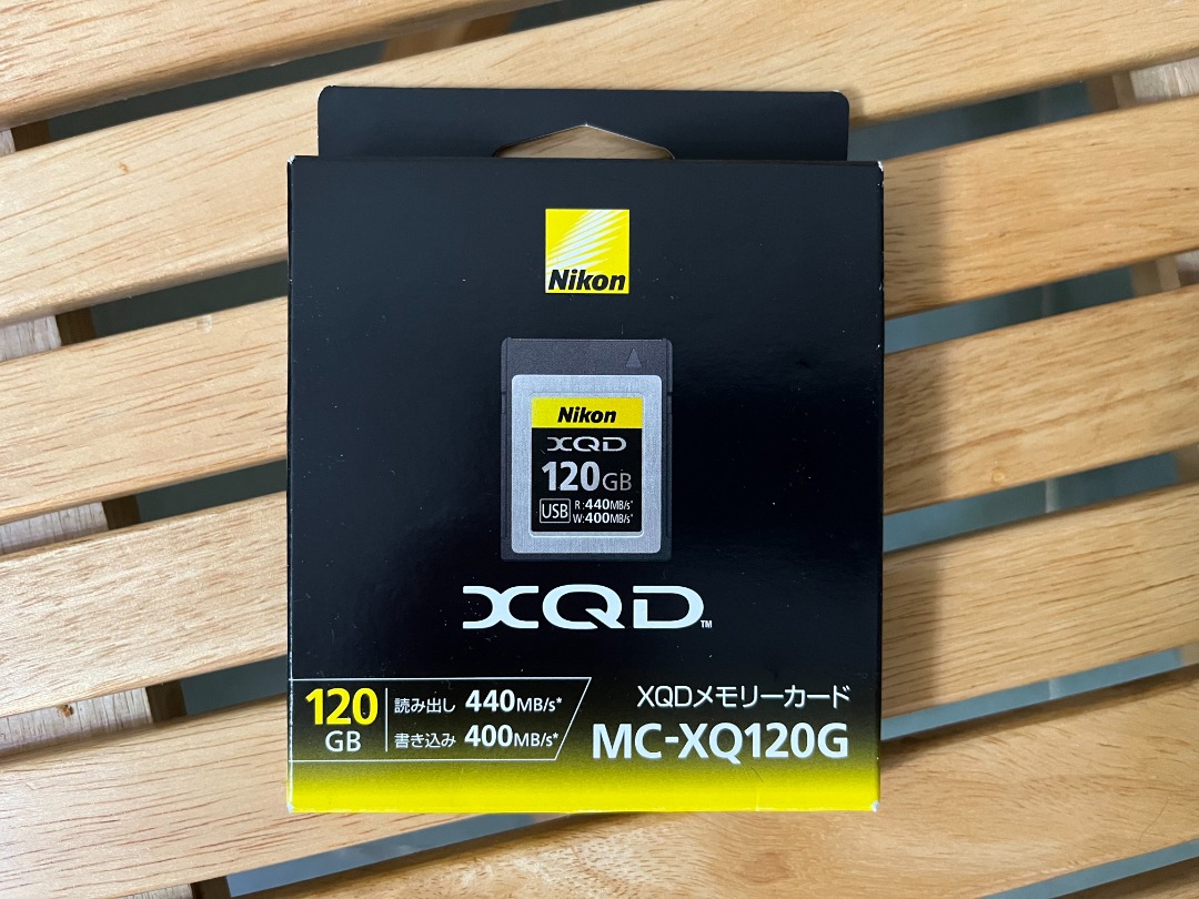 Nikon XQDカード120GB(新品未開封)-
