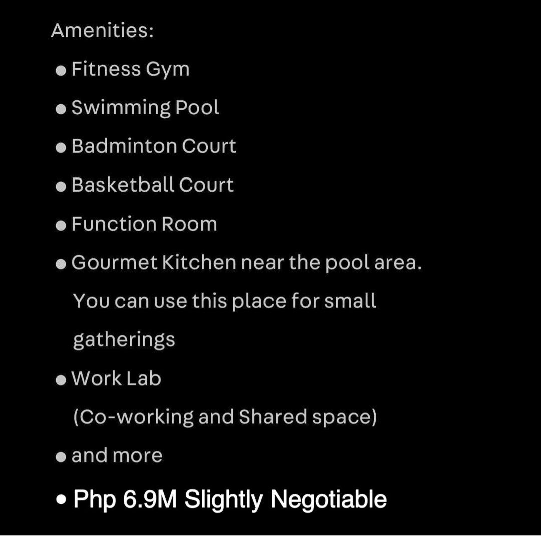 Nuvo Dream Tower Condo Libis (Category: Apartments & Condos) located in Quezon City. Submitted by vincelf (Listing ID 1245282299, Image 2). Description: Nuvo Dream Tower 9th Floor Combined Unit 58sqm with Balcony, 2-Bedrooms and 2-Bathrooms Amenities are; Gym, Pool Badminton, Basketball Court 24/7 Security, etc. Beside SnR P6,900,000 Negotiable Accept Trade-in Cars and Bank Financing Also For Rent P25,000 inclusive of Association Dues, Minimum 1y