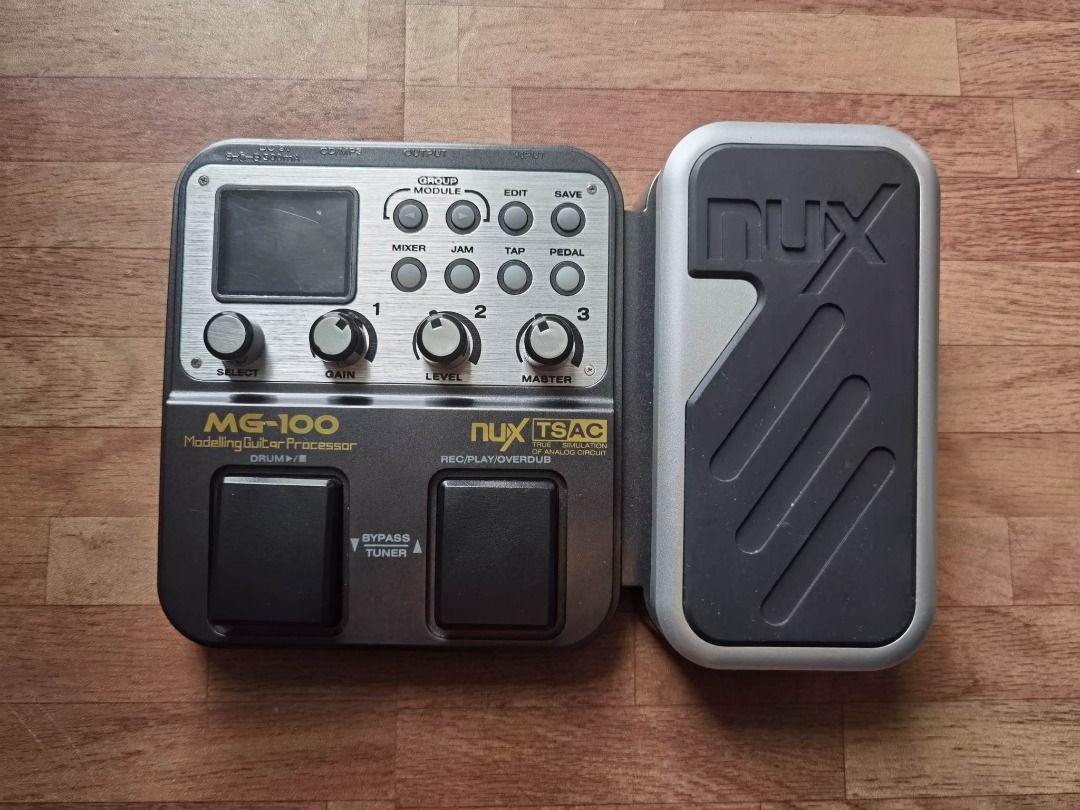 NUX MG100 Guitar Multieffects, Hobbies & Toys, Music & Media, Music ...