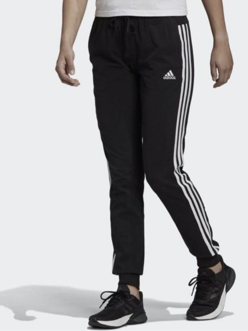 Adidas 3 stripe essential pants best sale