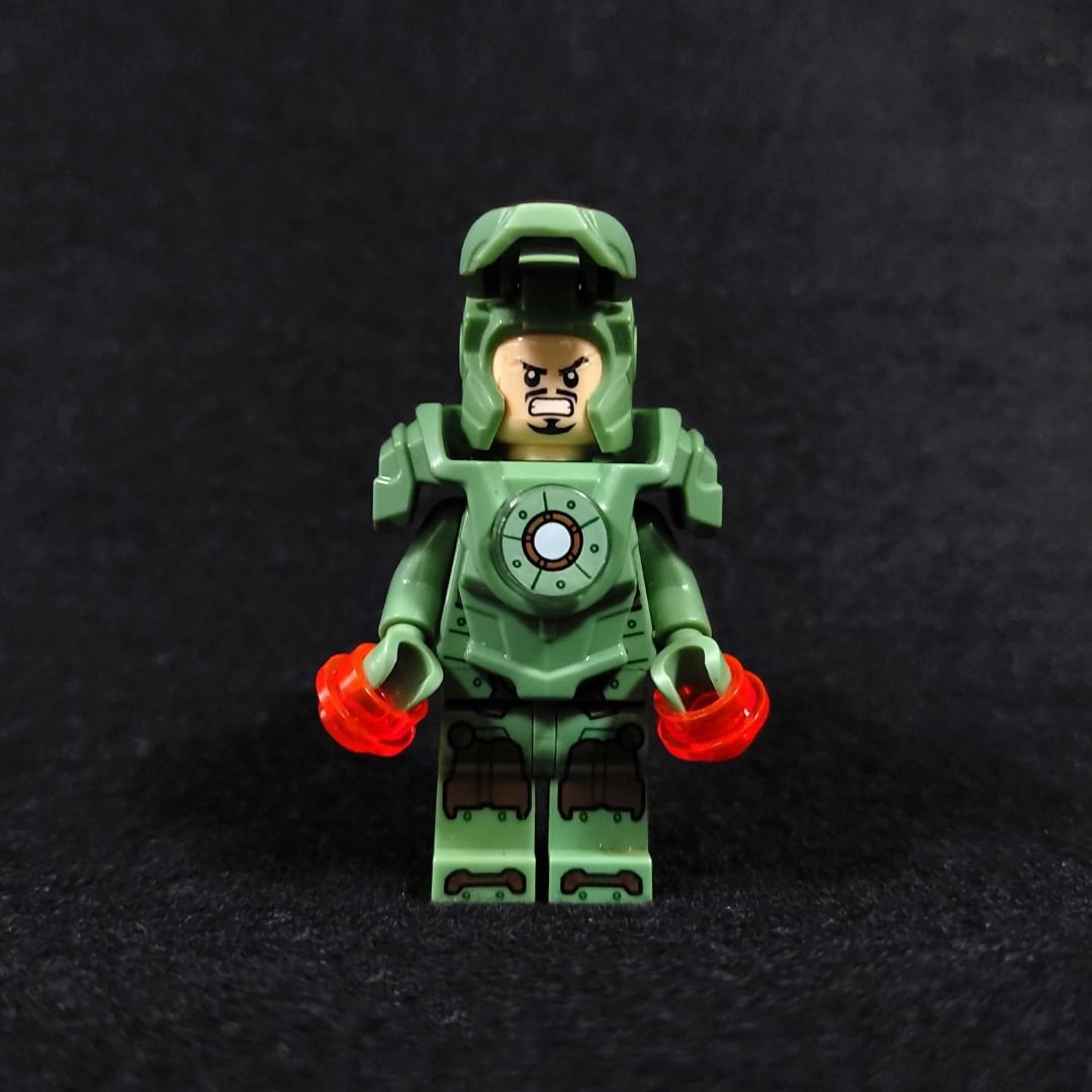 Green iron man lego discount