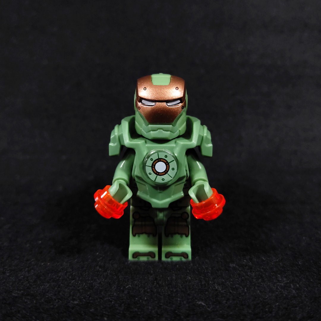 Lego MINIFIGURE Scuba Iron Man Sand Green Marvel Super Heroes -  Finland