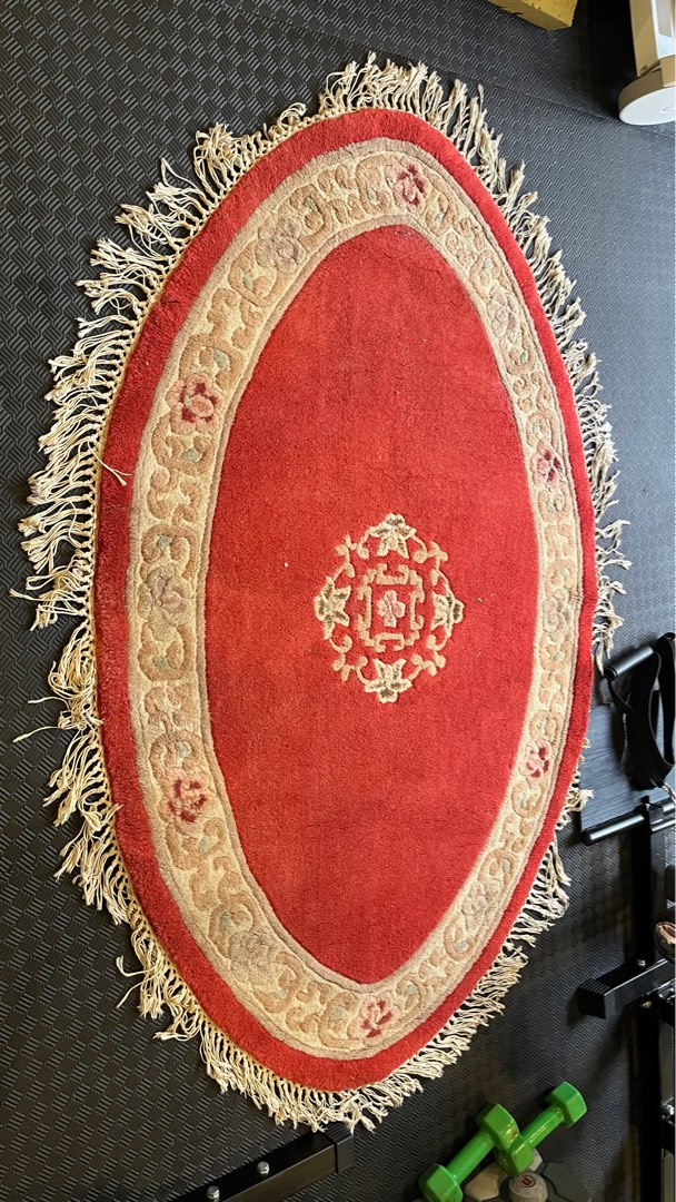 Oval living room Persianstyle carpet, Furniture & Home Living, Home