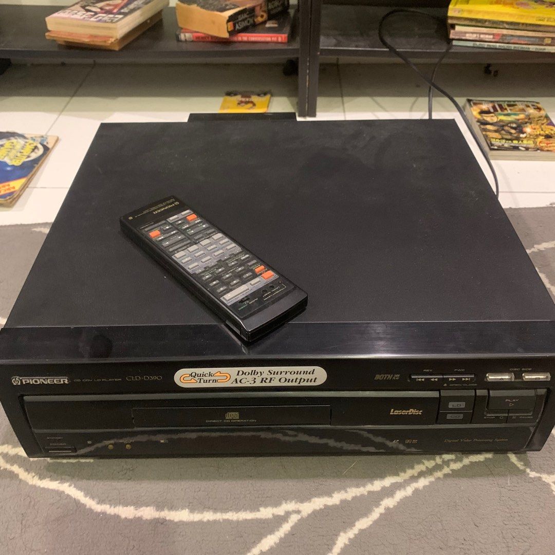 Pioneer laserdisc player, TV & Home Appliances, TV & Entertainment