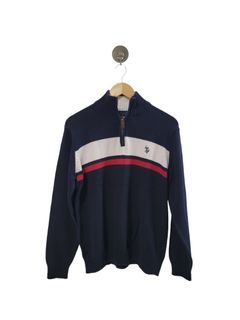 ‼️Pit22 Polo Half Zipper Knitted Knitwear Sweatshirt