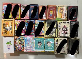 Popmart Clearance!! Labubu, molly, sp, ozai, bob, dimoo