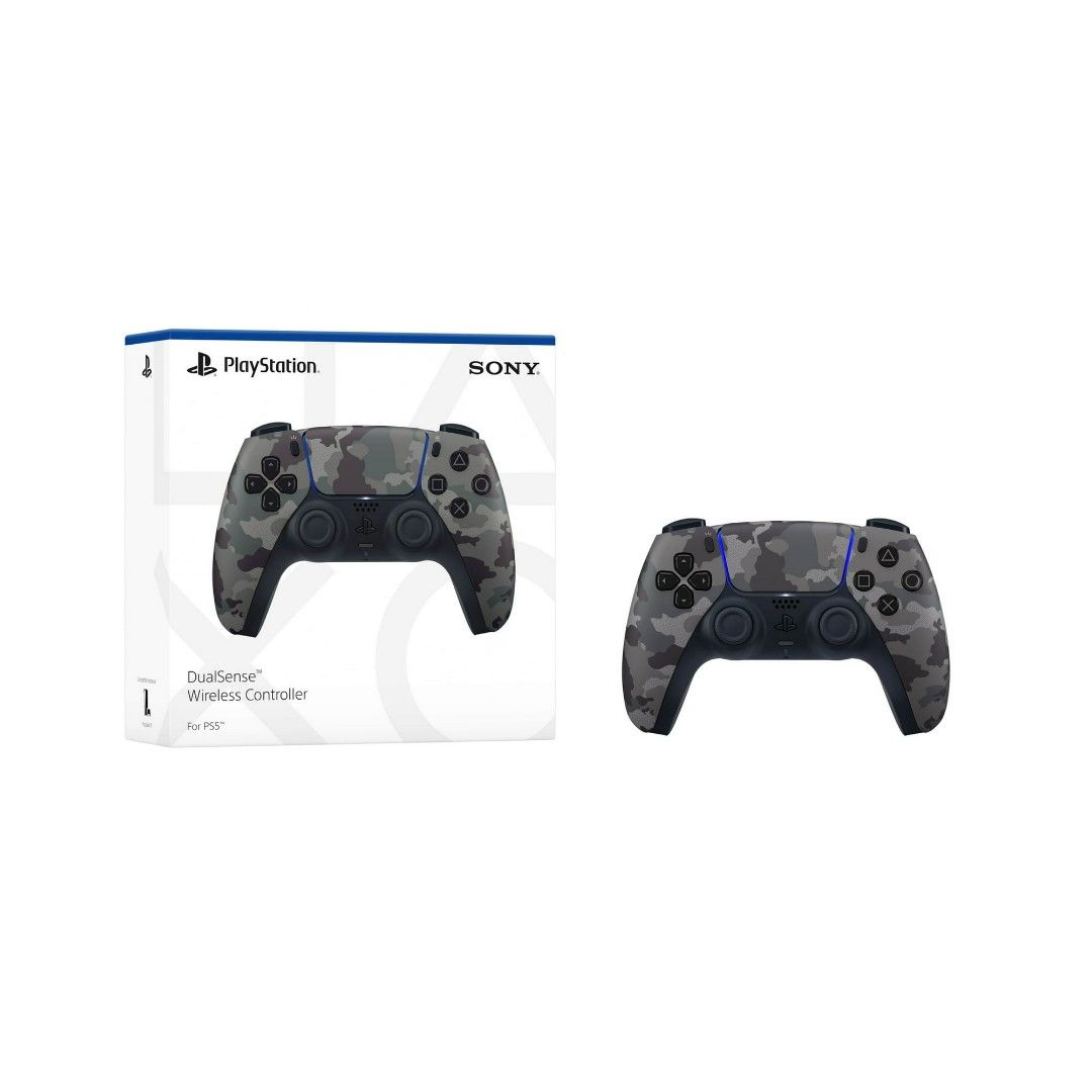 PS5 DualSense Controller Gray Camouflage/ Brand new, seal in box