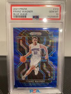 PSA 10 Prizm Basketball Franz Wagner Blue Wave
