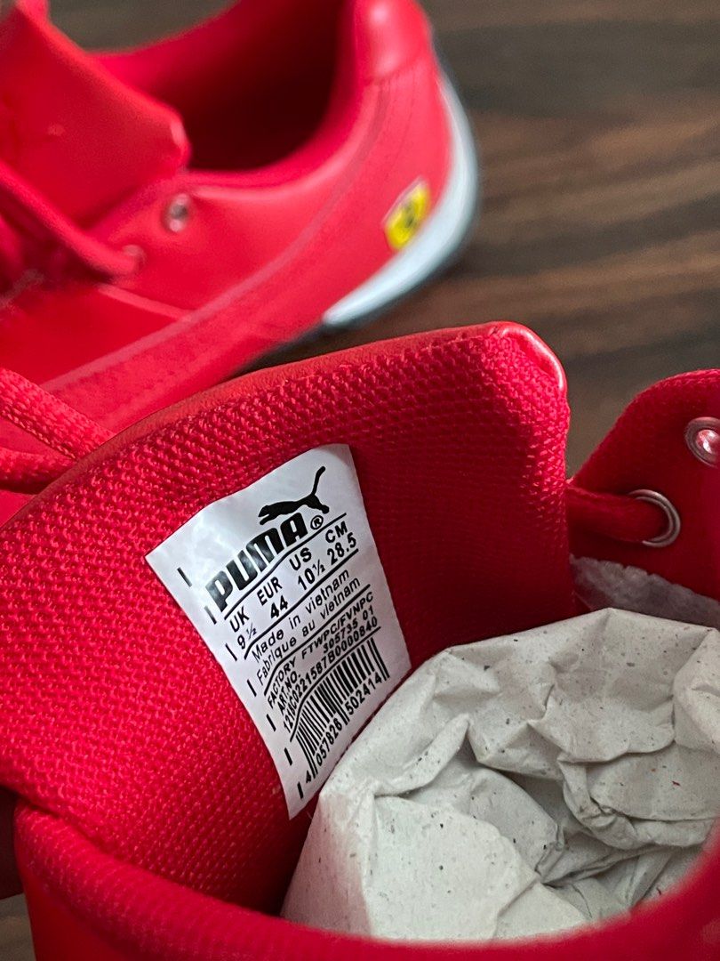 Puma ferrari leather shoes top