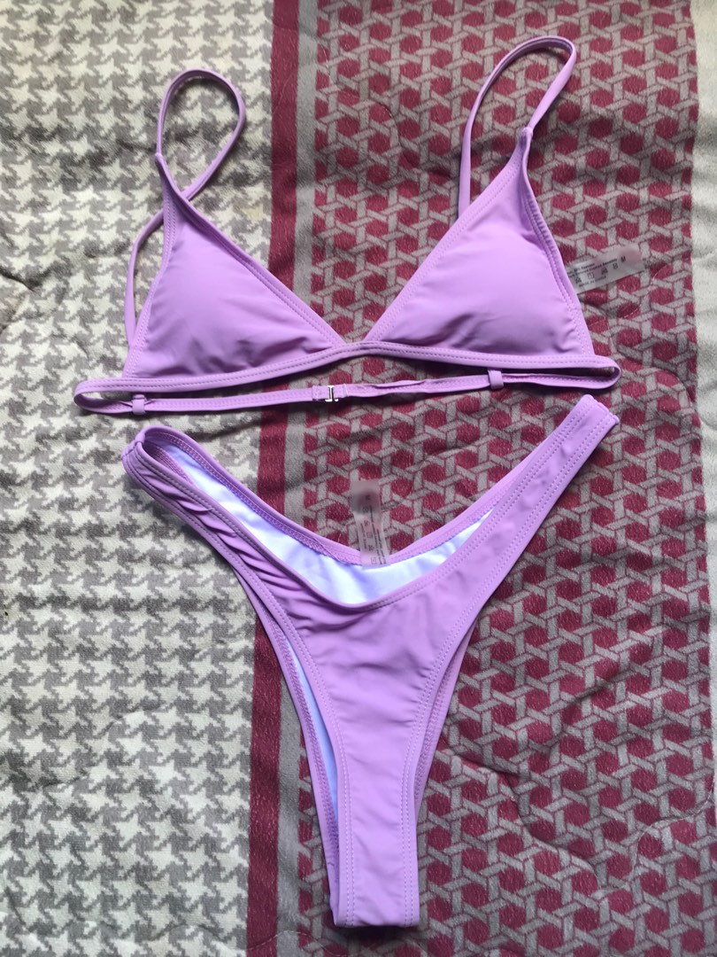 Carly Bow Swimsuit - Purple (SALE)