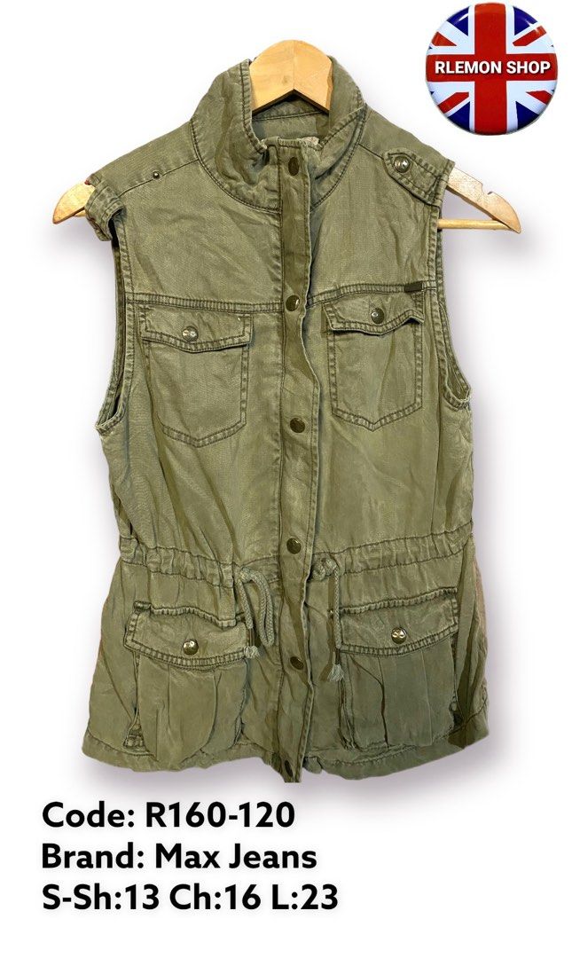 Max jeans shop vest