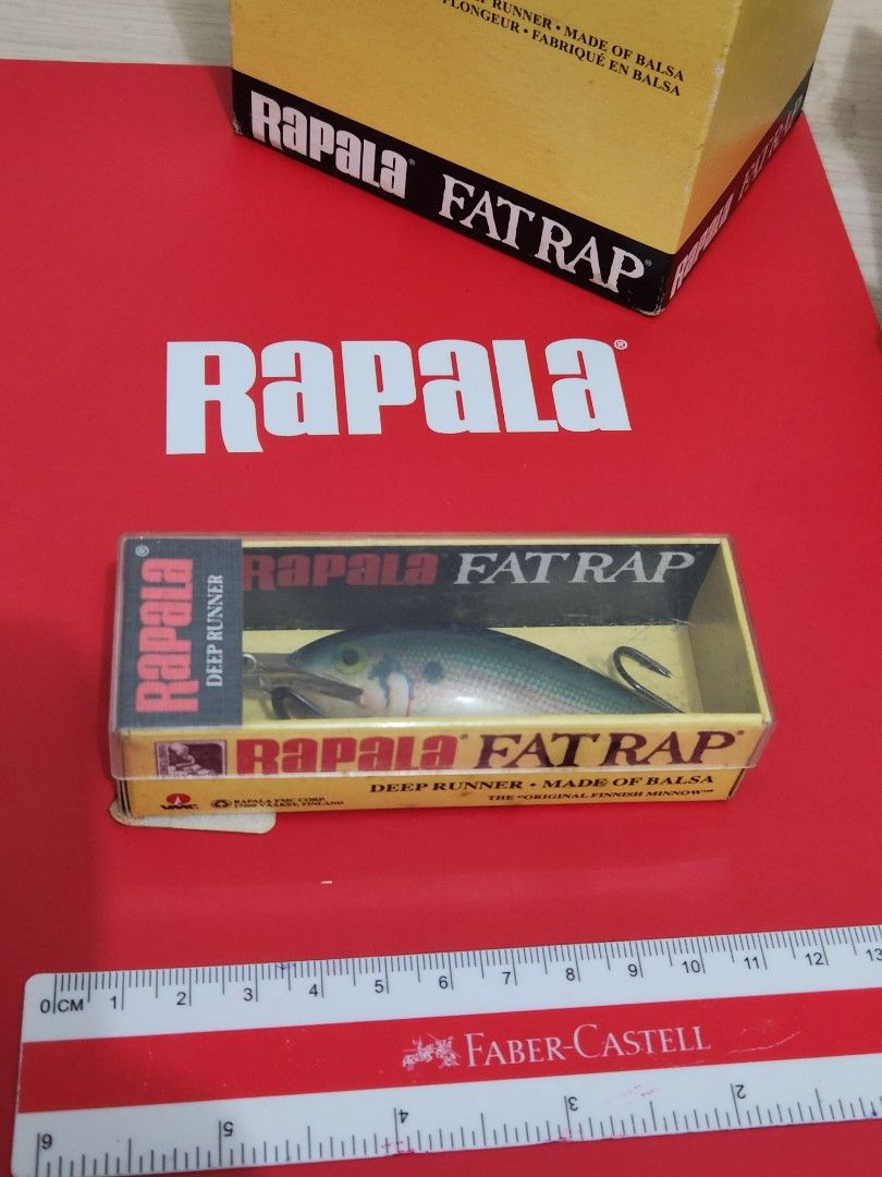 Rapala fat rap 7cm, Sports Equipment, Fishing on Carousell