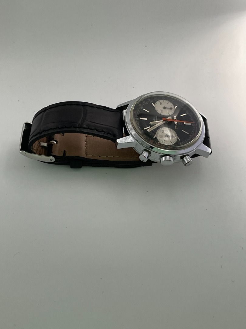 Rare Vintage Helios Invincible Series Chronograph Watch Antique Timepiece Stylish Acquisition Wise Investment Work of Art