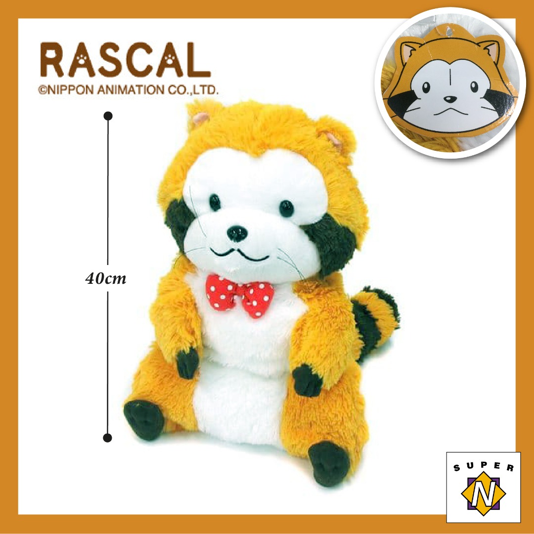 Rascal the raccoon plush store