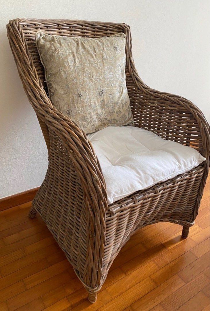 Wicker chair deals price