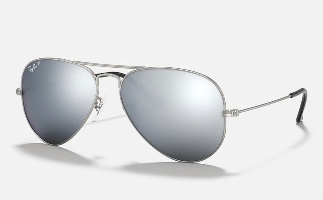 Ray ban sale green mirror polarized