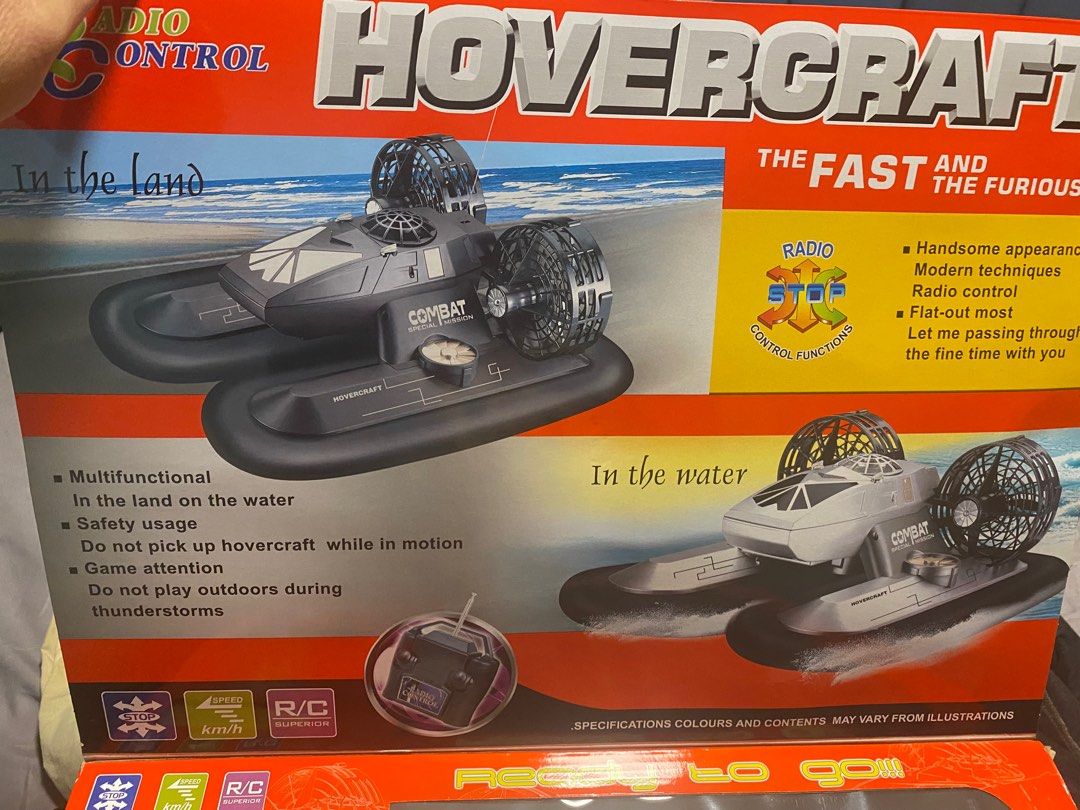 Remote control hovercraft, Hobbies & Toys, Toys & Games on Carousell