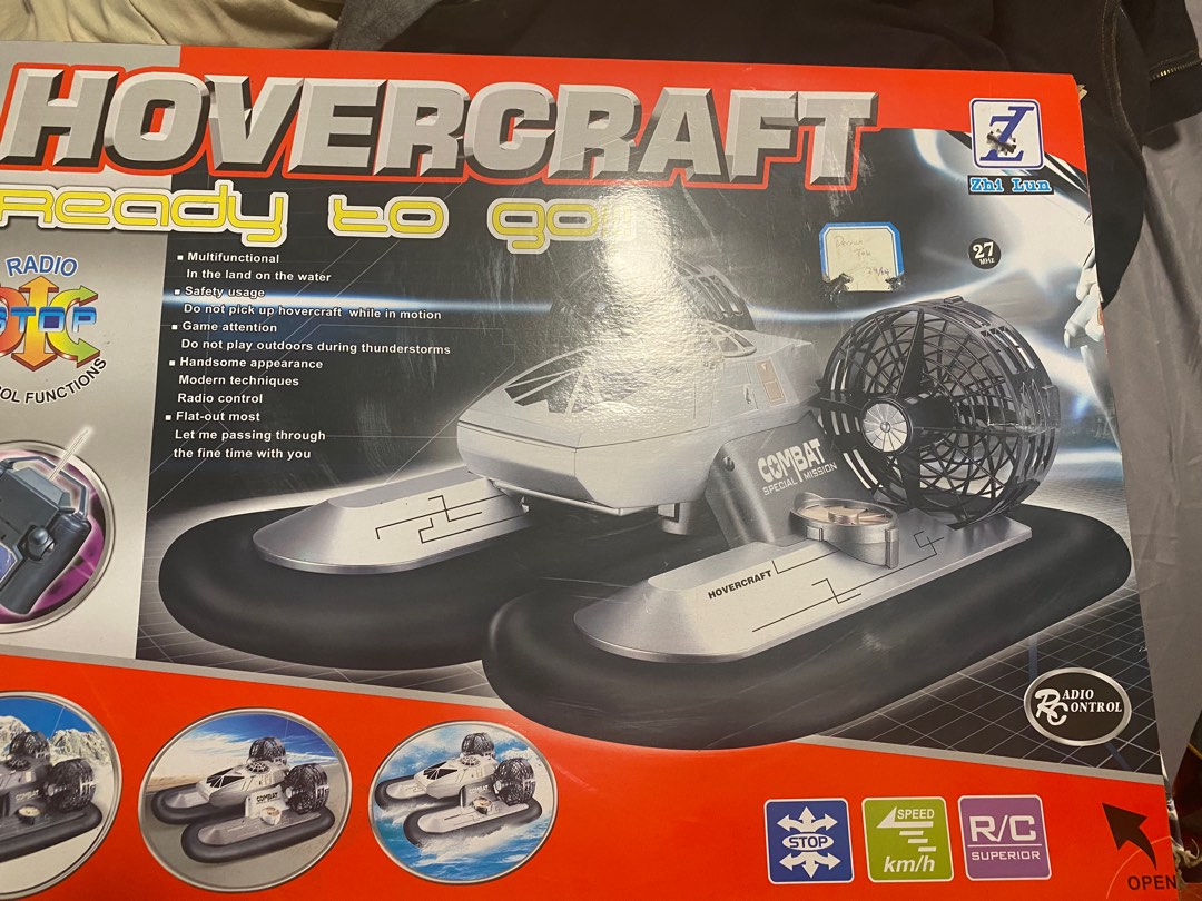 Remote control hovercraft, Hobbies & Toys, Toys & Games on Carousell