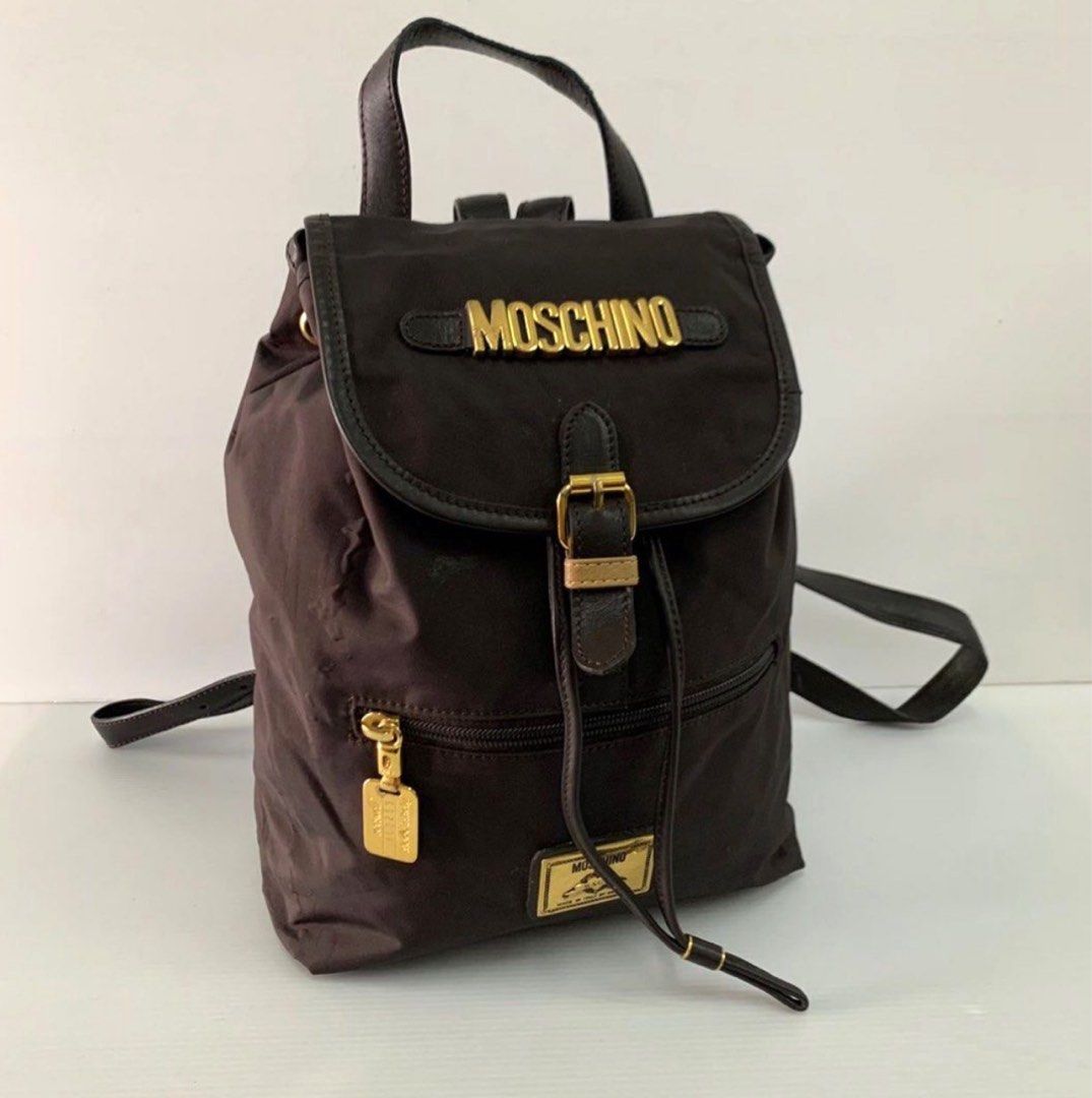 Moschino backpack sale 2025