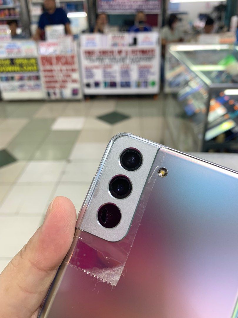SAMSUNG S21 plus 5G DUALSIM OPENLINE NTC APPROVED (Category: Samsung) located in Pasig City. Submitted by fairgadgetshop (Listing ID 1254166467, Image 2). Description: OPEN FOR SALE, SWAPPING OR TRADE-IN WE ARE BUYING PRELOVED OR BRANDNEW (EVEN BY BULK) ALL KINDS OF GADGET LAPTOP, IPHONES, ANDROID SMARTPHONES, APPLE WATCH, IPAD ETC. MESSAGE US FOR MORE INFO.✨🧡 (RFS: BUY & SELL) Selling Preloved: SAMSUNG S21 PLUS 5G 8/256 OPENLINE DUALSIM NTC APP