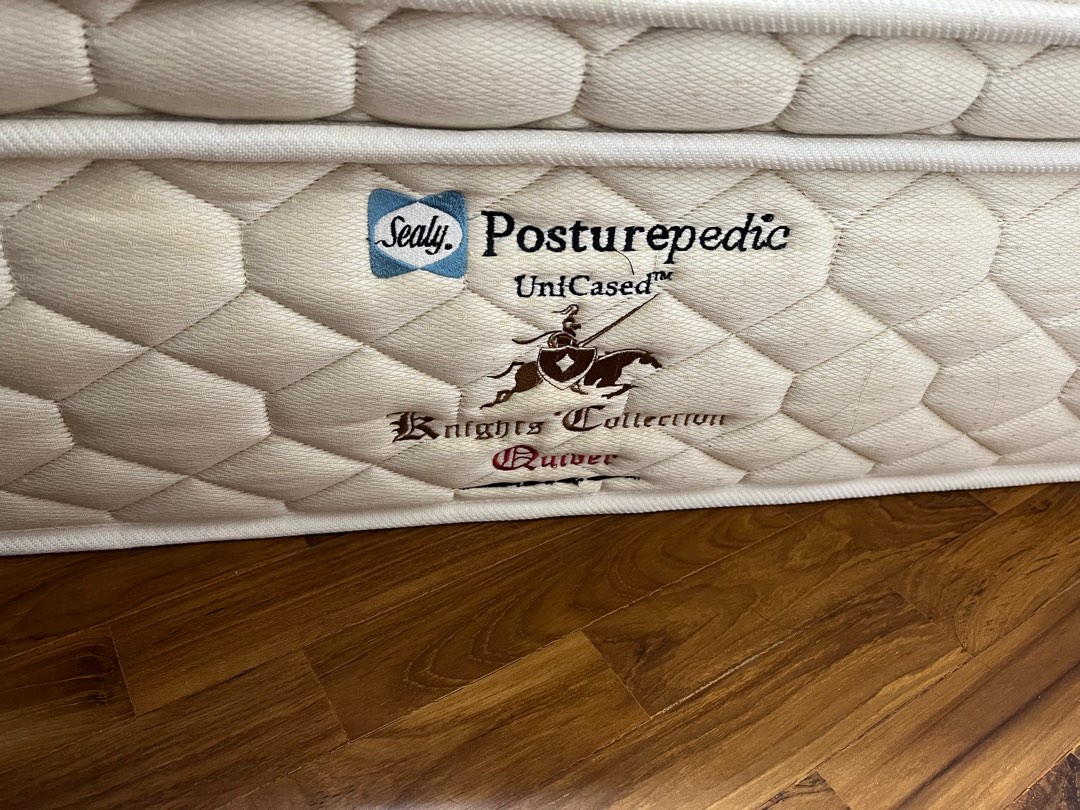 Sealy King Sized Mattress (Knights Collection), Furniture & Home Living