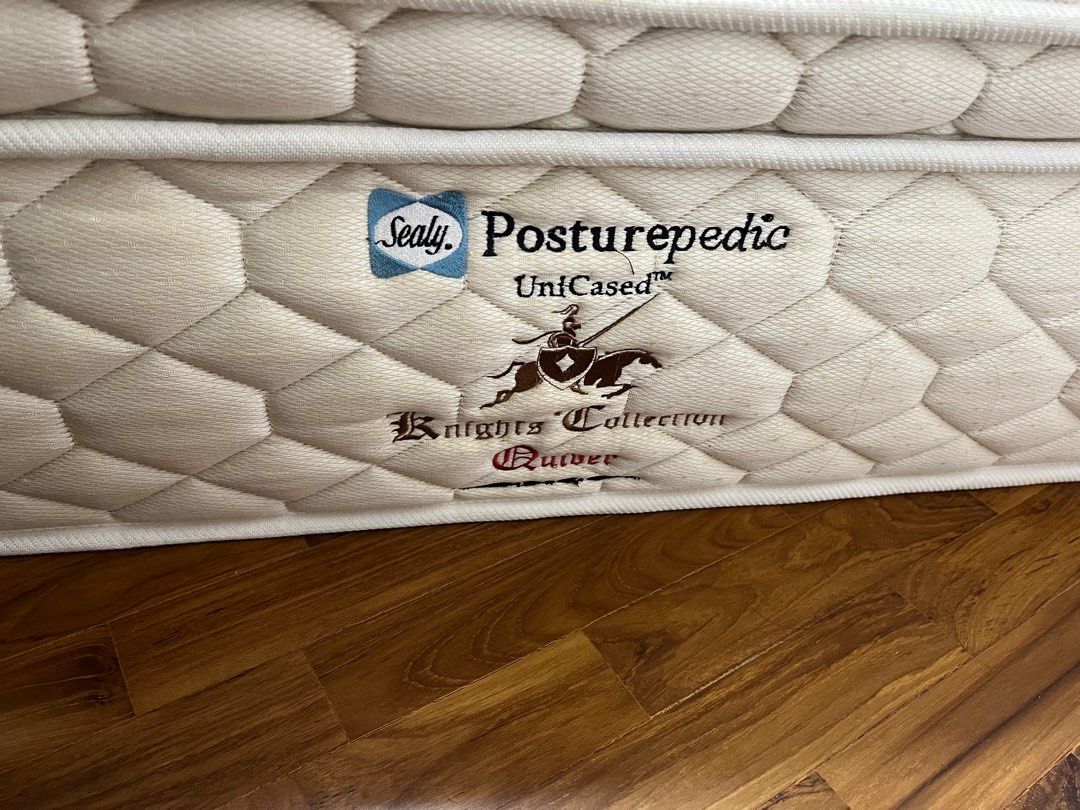 Sealy King Sized Mattress (Knights Collection), Furniture & Home Living