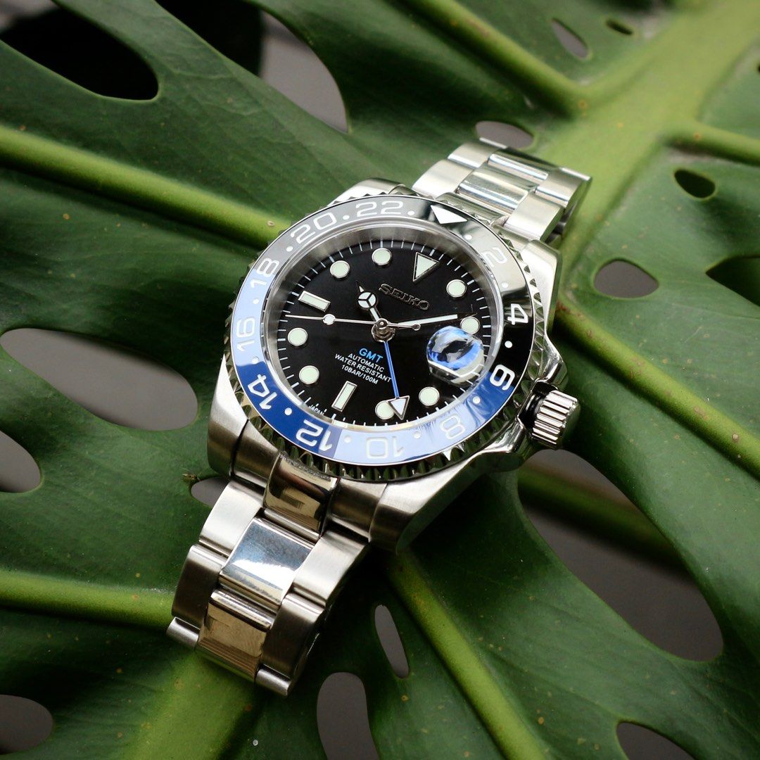 Seiko gmt batman deals