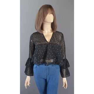 Suzanne Betro Black Lace Bell-Sleeve Tie-Neck Cardigan - Women, Best Price  and Reviews