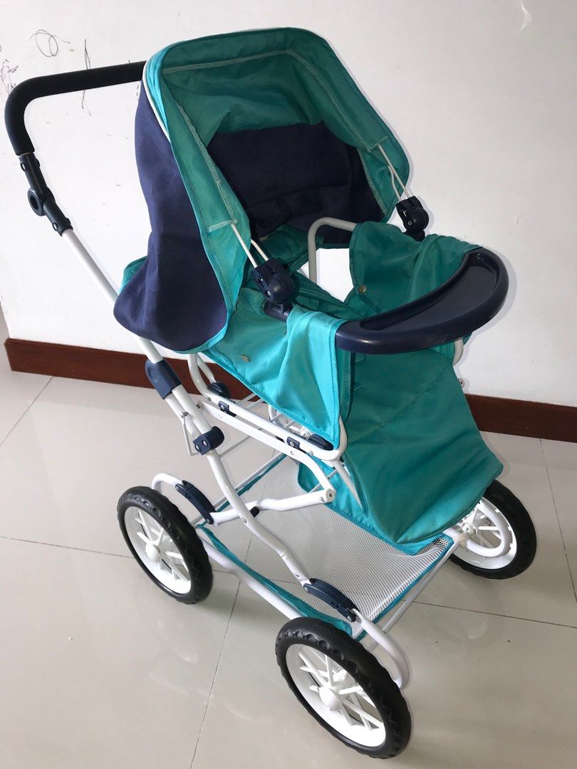 Silver cross sleepover dolls pram top