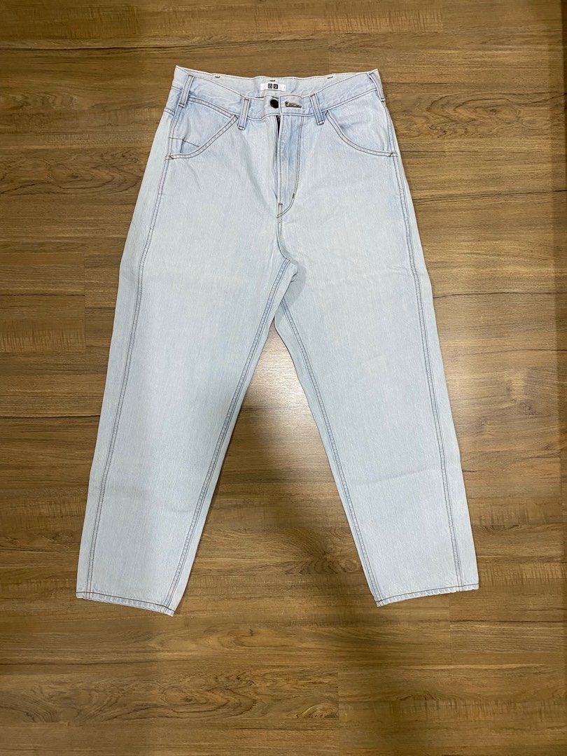Size 29 Uniqlo U Wide Fit Tapered Jeans Men s Fashion Bottoms