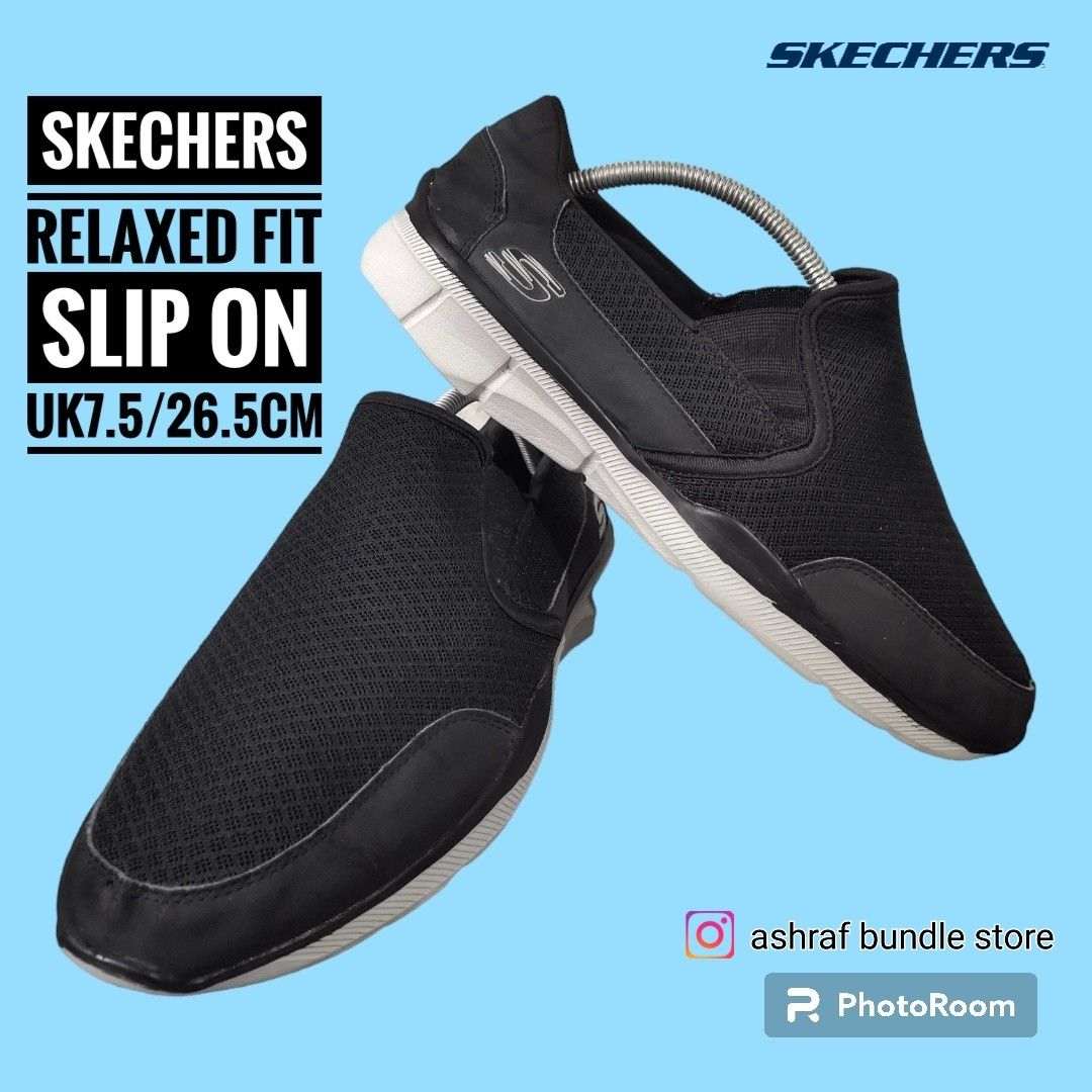 Skechers Relaxed Fit Slip On 7.5uk Bundle Men s Fashion