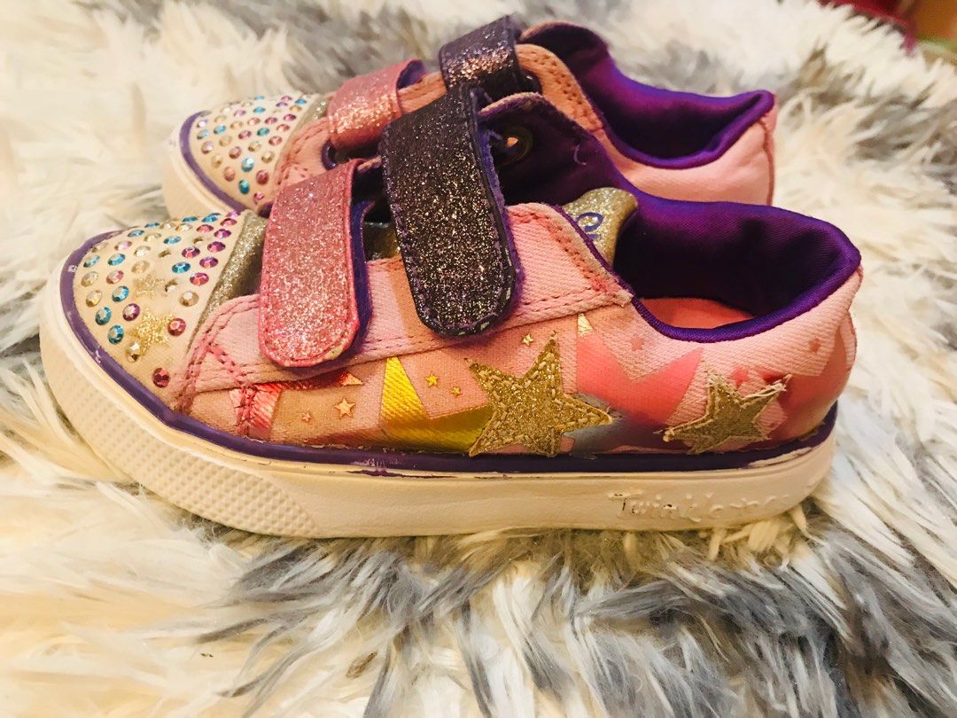 SKECHERS TWINKLE TOES SNEAKERS Babies Kids Babies Kids